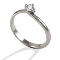 Anello Gemoro Donna in Oro bianco Diamante 0.19 Ct SS541BIA19 - SS541BIA19